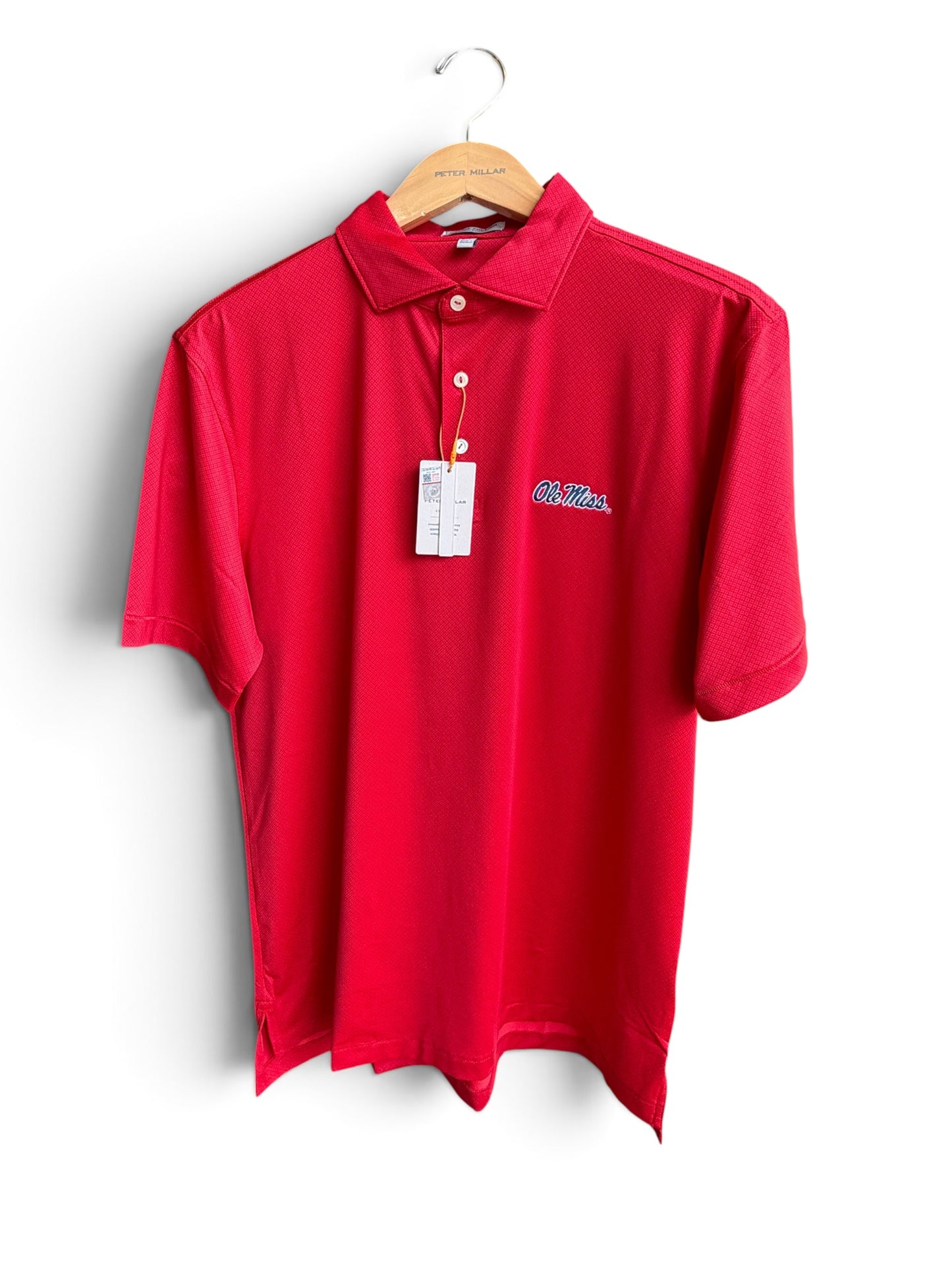 Ole Miss Hugo Jersey Polo-Red3