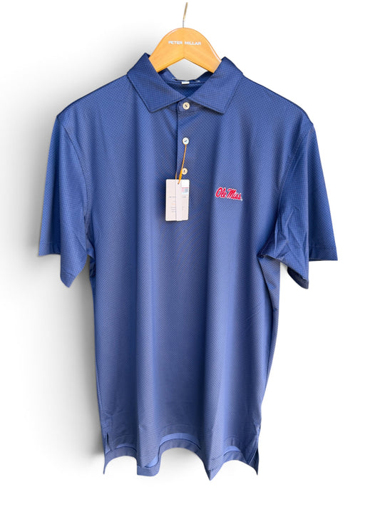 Ole Miss Hugo Jersey Polo-Navy
