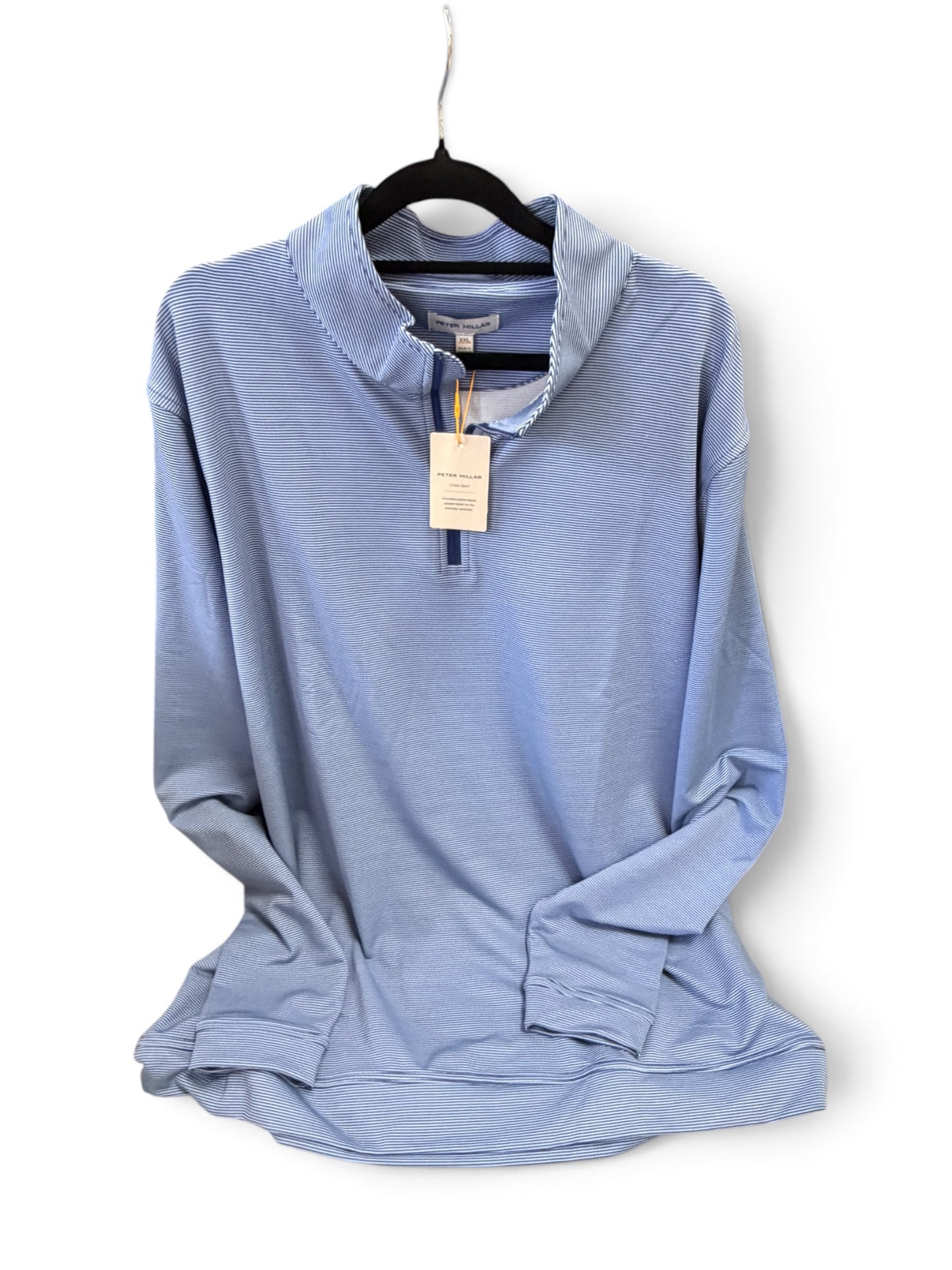 Performance Quarter Zip-Sport Navy