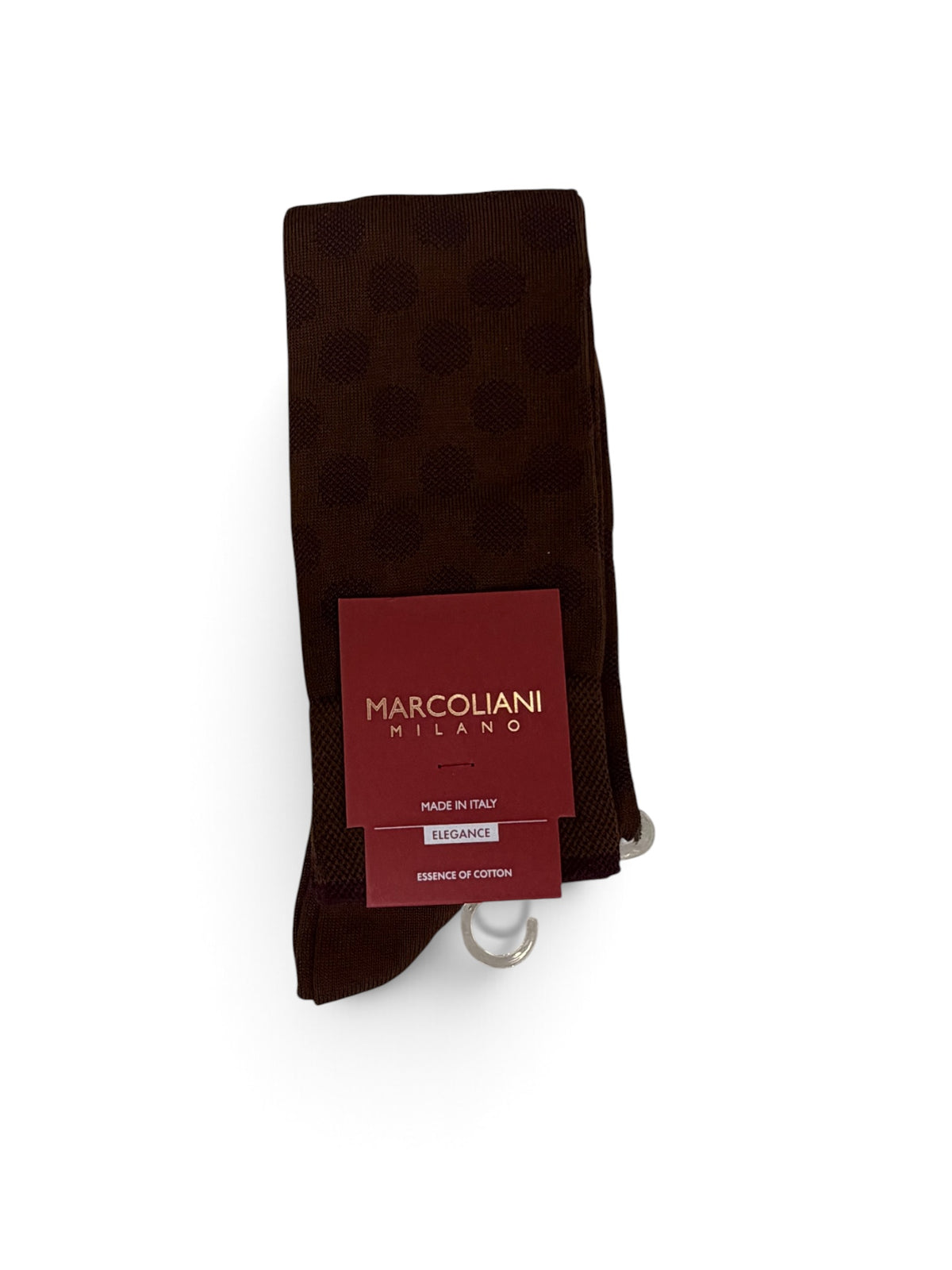 OTC Dotted Socks-Cocoa