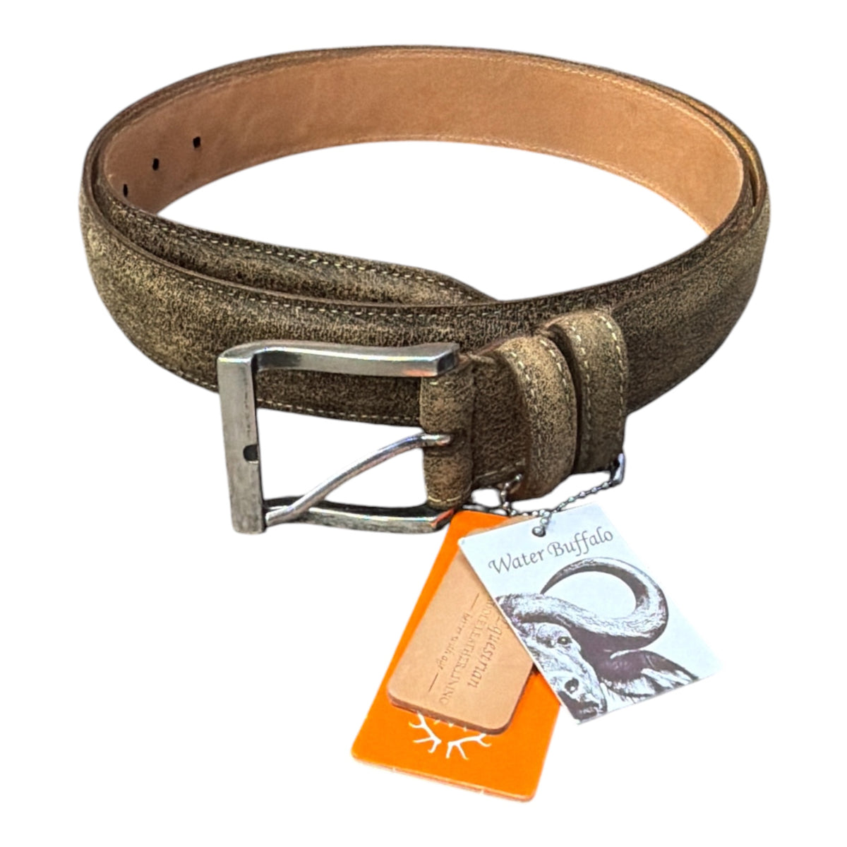 Water Buffalo Belt-Light Brown
