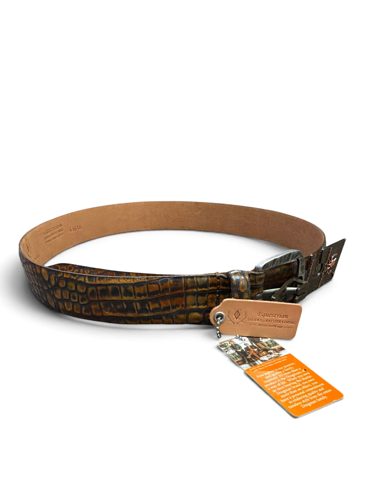 Alligator Grain Belt-Brown