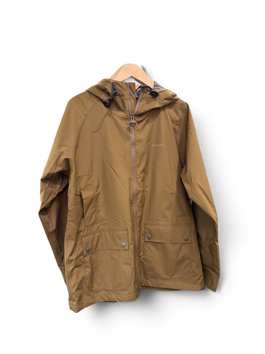 Hooded Domus Waterproof Jacket-Dark Sand