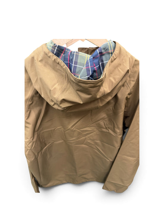 Hooded Domus Waterproof Jacket-Dark Sand