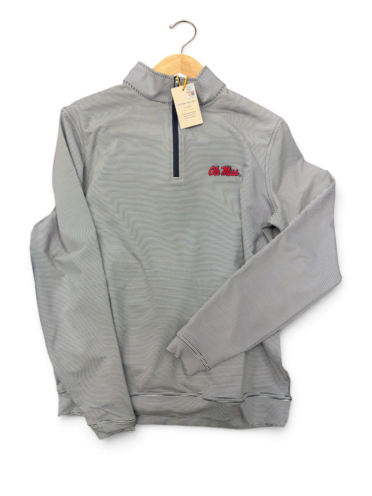 Peter Millar Quarter Zip-Ole Miss