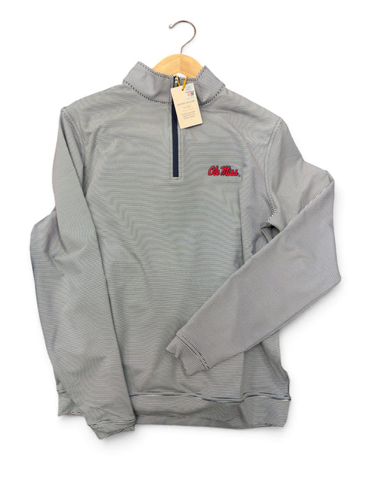 Peter Millar Quarter Zip-Ole Miss