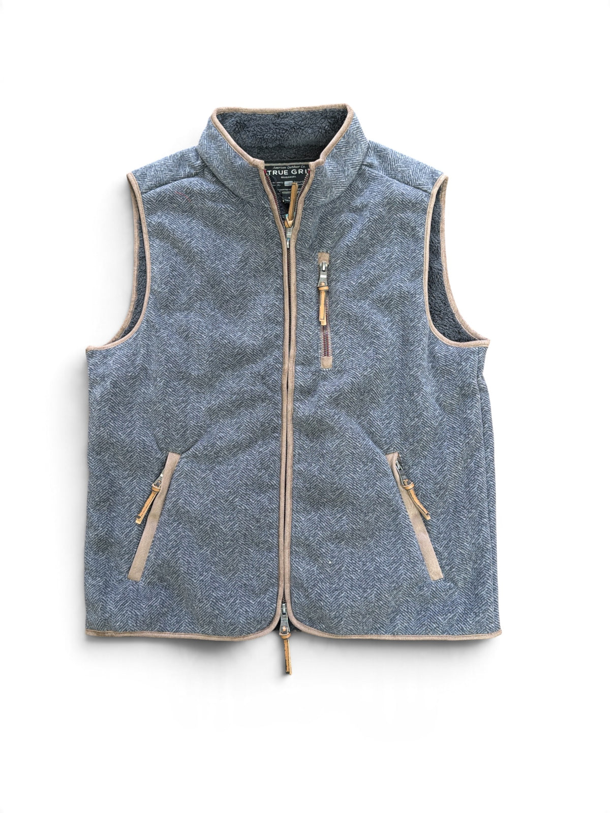 True Grit Zip Vest-Harley Black