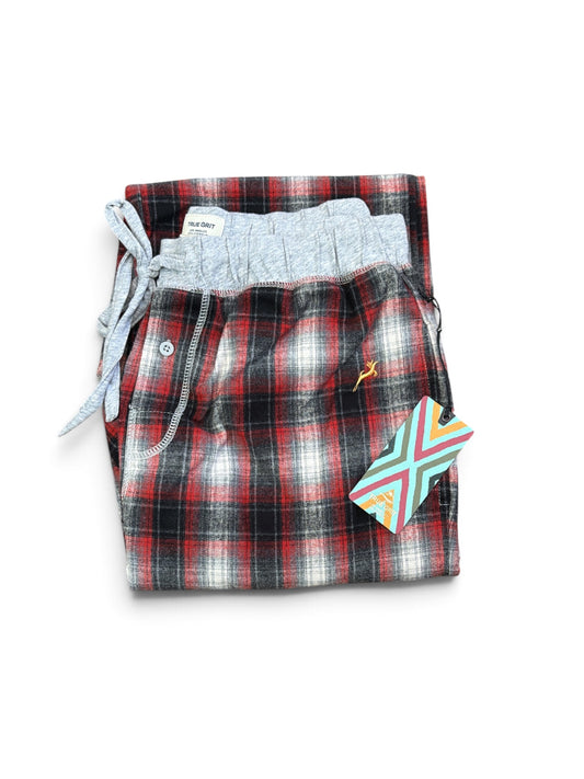 Summit Checks Flannel Pant-Red/Gray