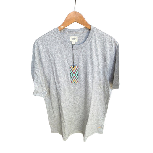 Secret Wash Cotton Sleep Tee-Heather Gray