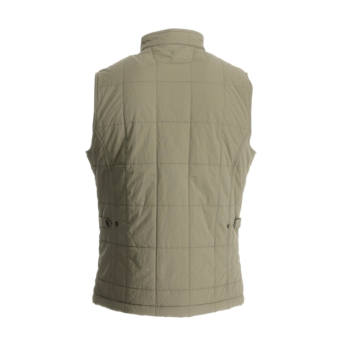 Burgess Quilted Vest-Khaki