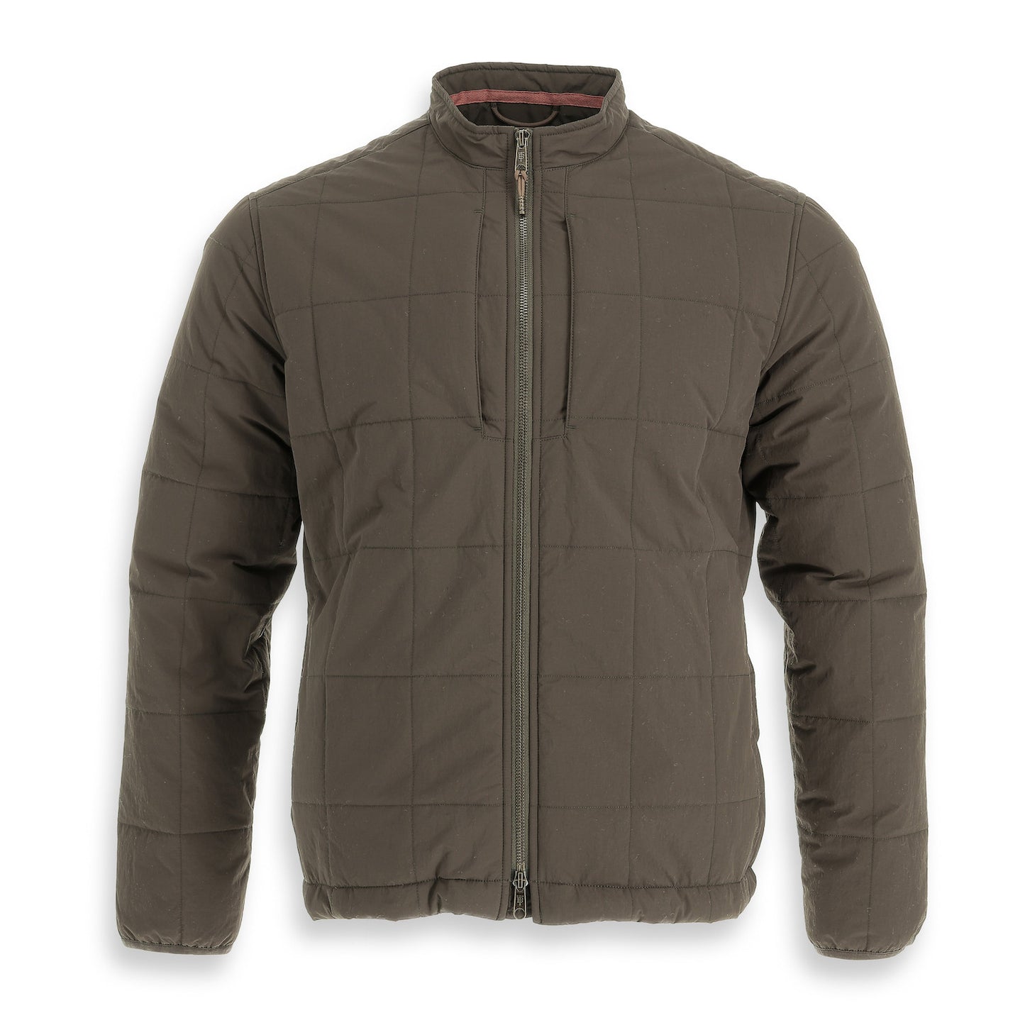 Burgess Quilted Jacket-Black Olive