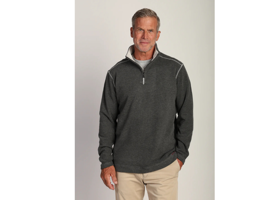 All Day Quarter Zip - Charcoal