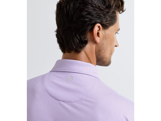 Peter Millar Ashgrove Performance Polo - Purple Iris