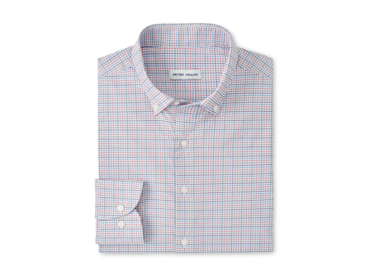 Casey Perf Twill Sport Shirt - Navy