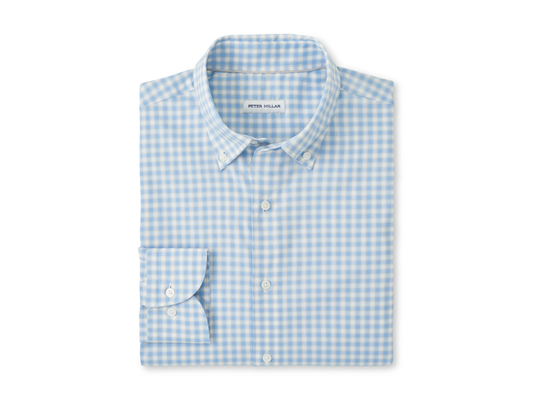 Lite Cotton-Stretch Sport Shirt - Cttg Blue