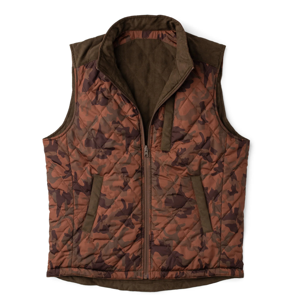 HP Reversable Vest-Olive/Vintage Camo
