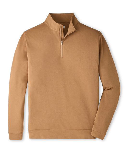 Perth Quarter Zip-Dark Amber