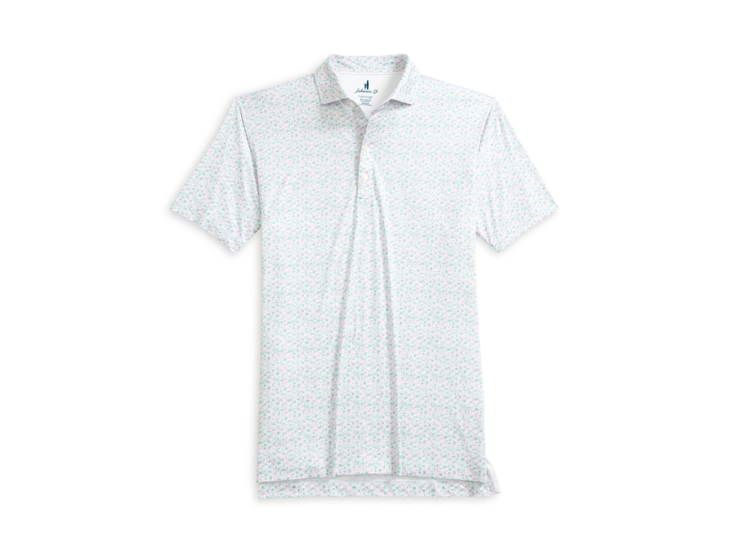 Johnnie-O Marietta Polo- Cilantro