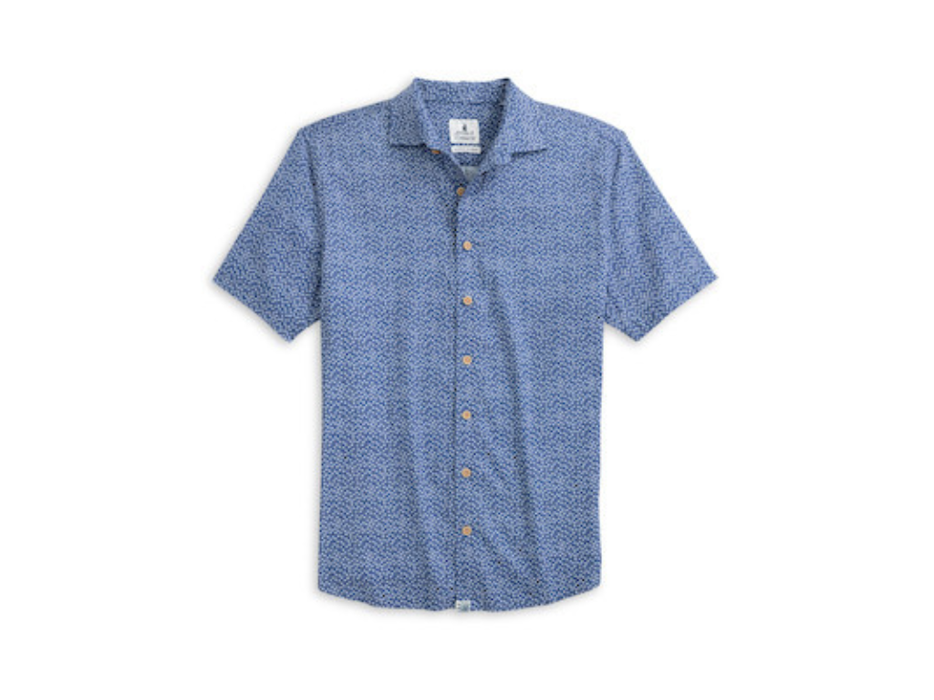 Johnnie-O Patel SS Shirt - Navy