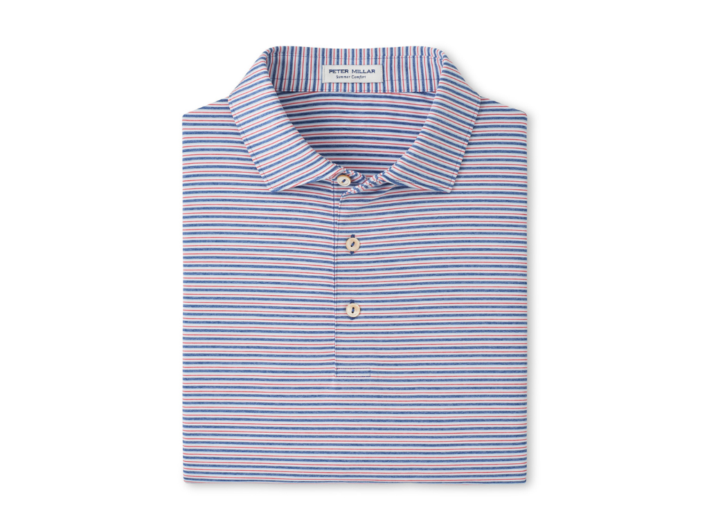 Peter Millar Owens Performance Polo - Windsor Blue
