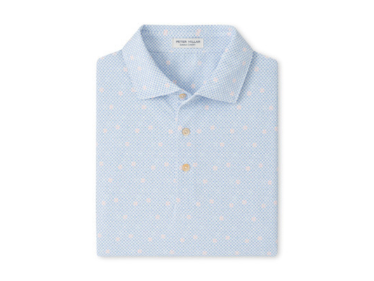 Santiago Mesh Polo-Bluebird