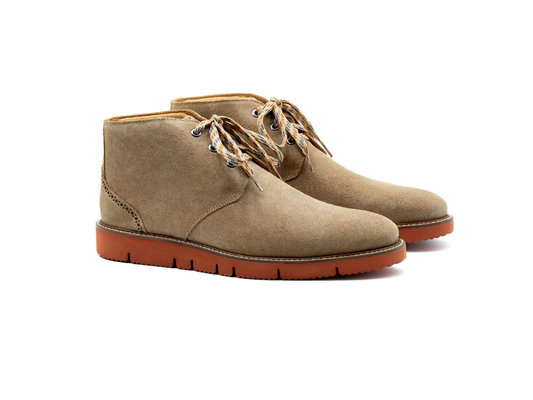 Piney Creek Suede Chukka Boots - Khaki