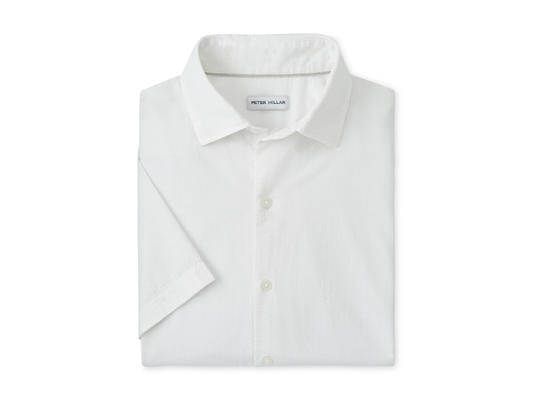 Seaward Cotton Sport Shirt - White
