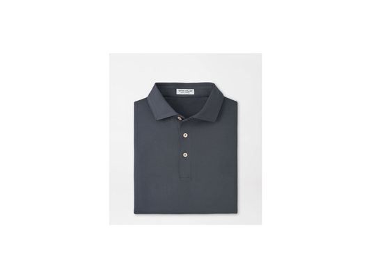 Peter Millar Solid Performance Polo - Iron