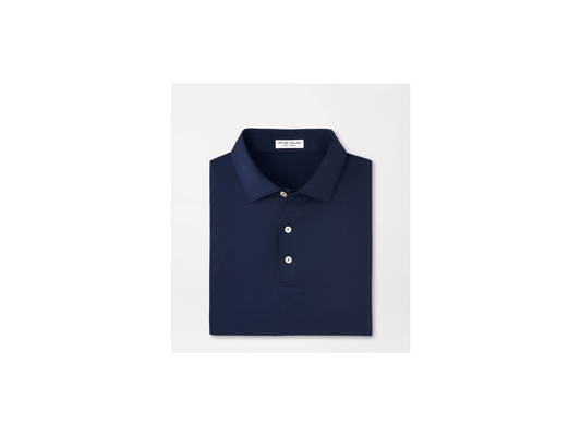 Peter Millar Solid Performance Polo - Navy