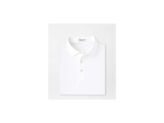 Peter Millar Solid Performance Polo - White