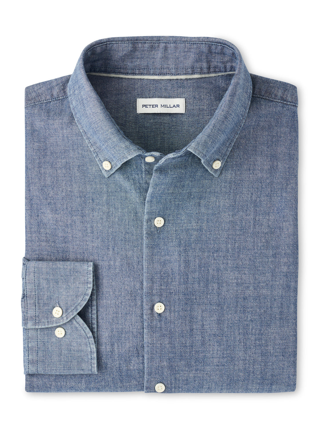 Chambray Sport Shirt-Indigo