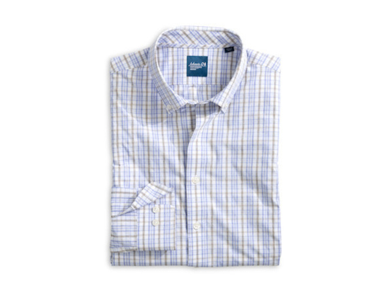 Tinsley Buttondown-Laguna Blue