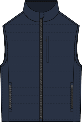 Brookline Vest-Navy