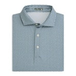 Trout Printed Polo-Elm