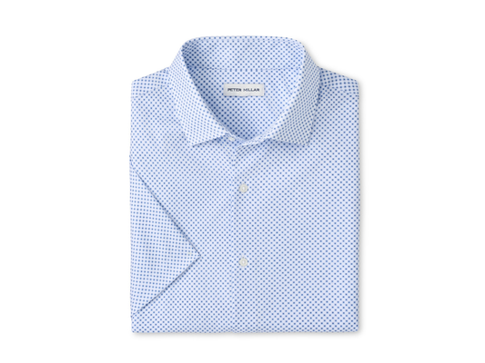Cecil Perf Poplin Sport Shirt - Cloudy Blue